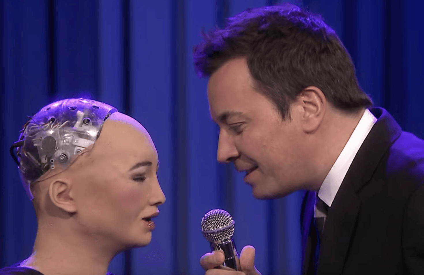 Singing Sophia - Hanson Robotics